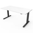 Ergolab Humanscale Float sit stand desk Black & White