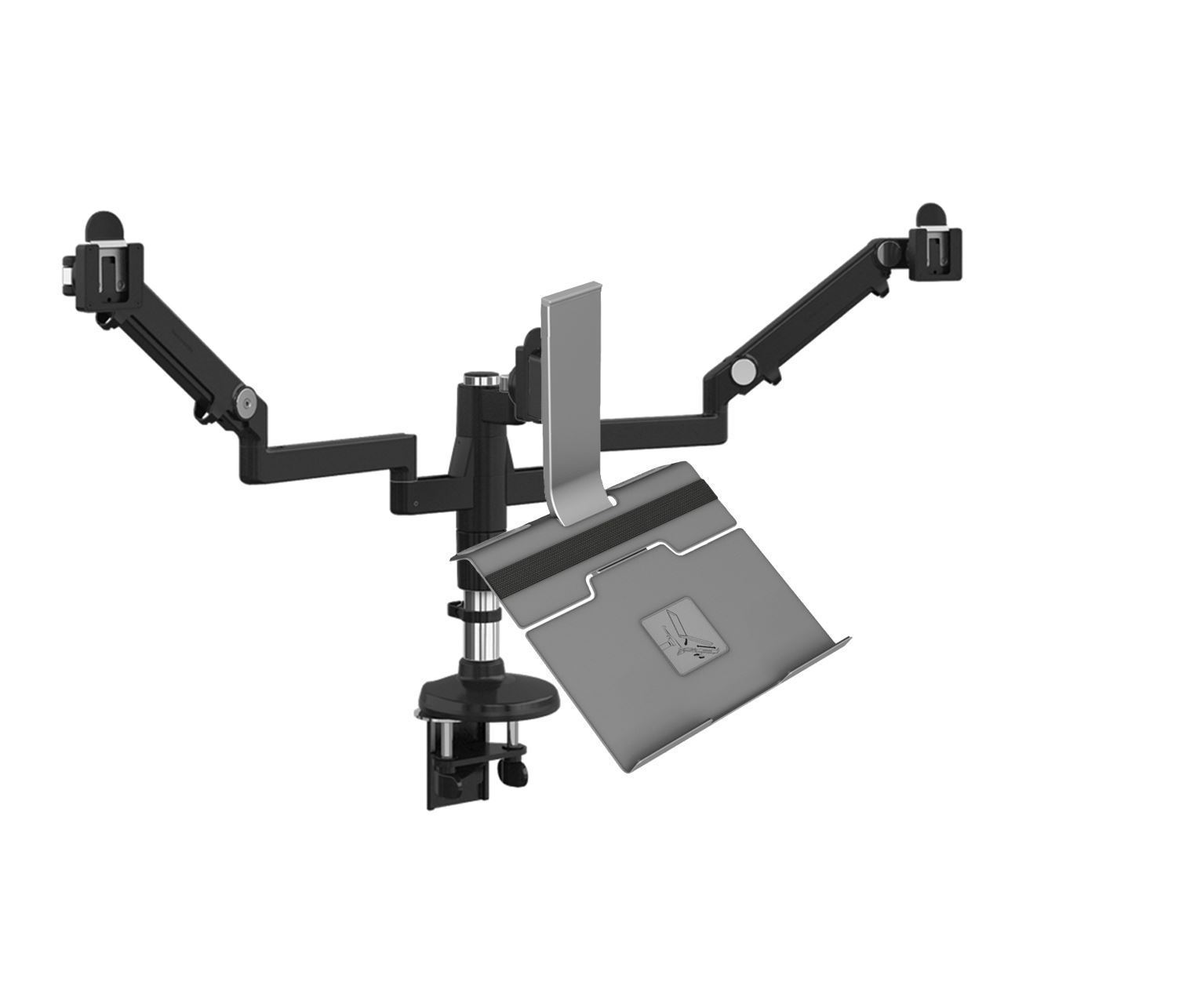 Humanscale MFlex Monitor Arms Multimonitor Mount Ergolab.